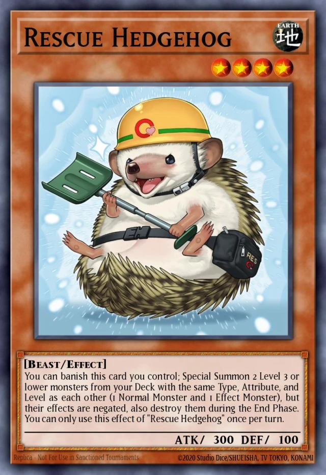 Rescue Hedgehog ROTA-JP097 - Rage of the Abyss Yu-Gi-Oh Card Japanese