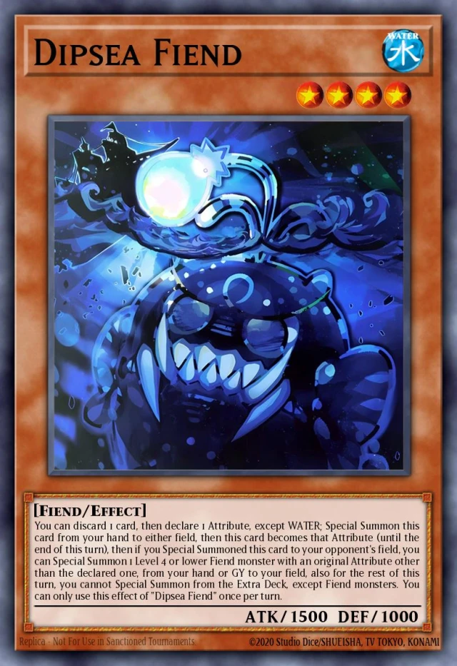 Dipsea Fiend INFO-JP084 - Infinite Forbidden Yu-Gi-Oh Card Japanese