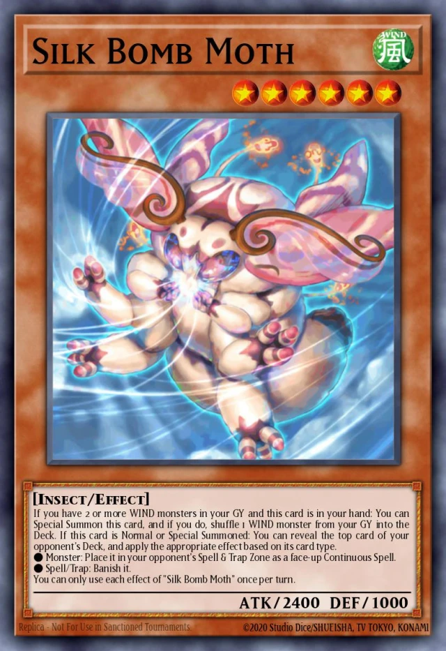 Silk Bomb Moth DOOD-JP088 - Doom of Dimensions Yu-Gi-Oh Card Japanese