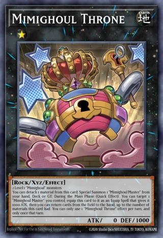 Mimighoul Throne ROTA-JP094 - Rage of the Abyss Yu-Gi-Oh Card Japanese