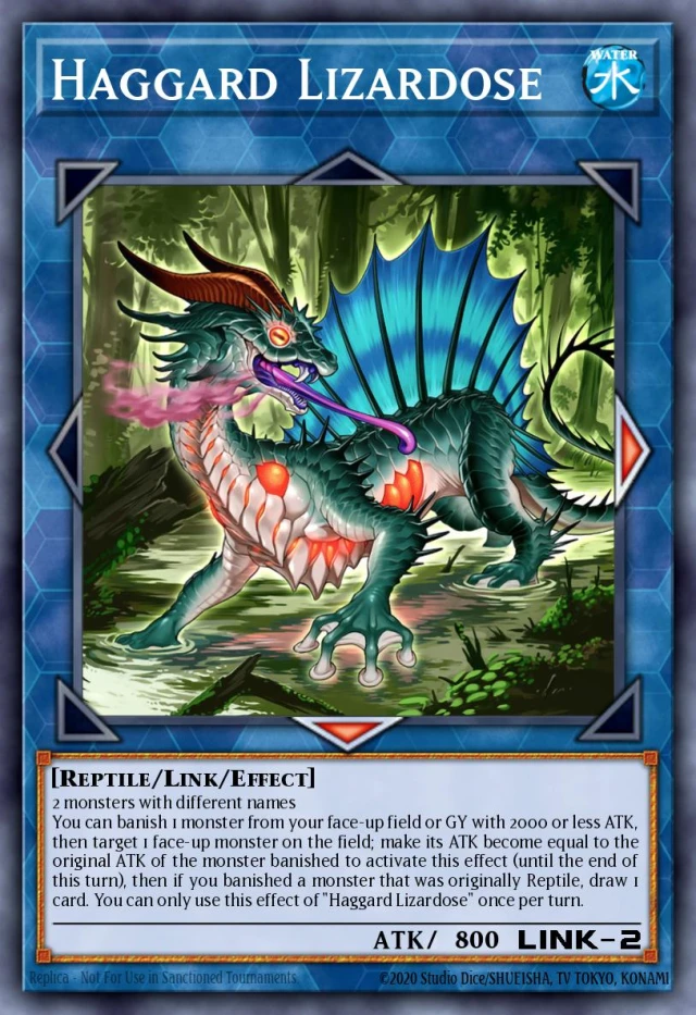 Haggard Lizardose LEDE-JP089 - Legacy of Destruction Yu-Gi-Oh Card Japanese