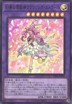 Flowering Etoile the Melodious Magnificat LEDE-JP036 - Legacy of Destruction Yu-Gi-Oh Card Japanese