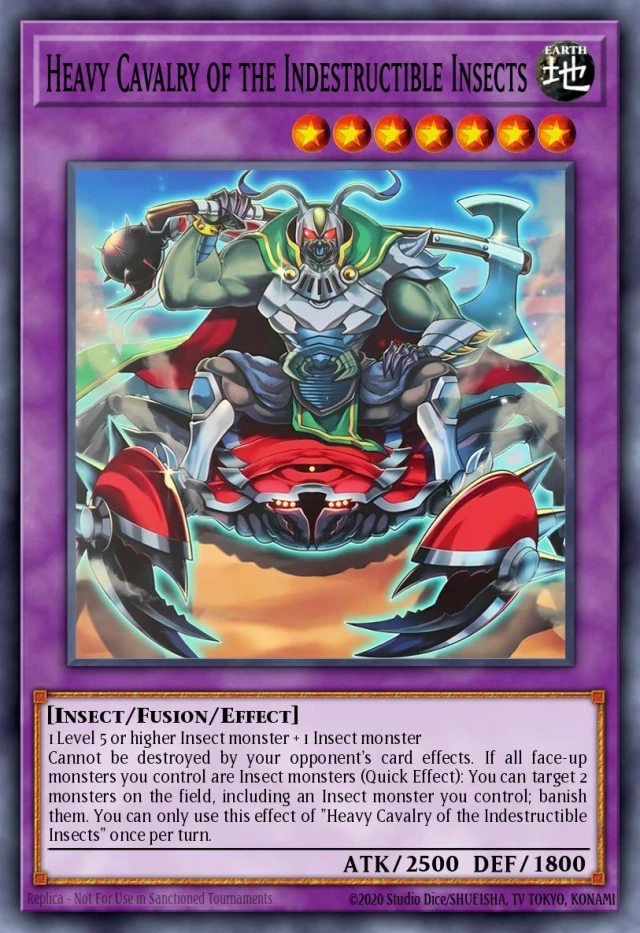 Heavy Cavalry of the Indestructible Insects ROTA-JP082 - Rage of the Abyss Yu-Gi-Oh Card Japanese