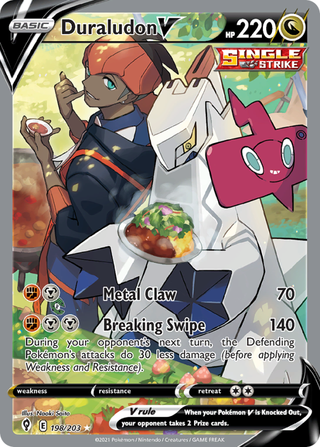 Duraludon V Alt Art Special Art from S7D Towering Perfection — artwork by Naoki Saito