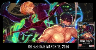 OP-06 Wings of the Captain booster box featuring Roronoa Zoro and Sanji - ONE PIECE CARD GAME
