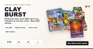 Guide des taux de pull et meilleures cartes de Clay Burst SV2D