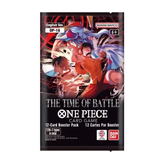 Official English OP-16 The Time of Battle booster pack image