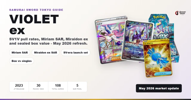Violet ex SV1V pull rates and best cards guide featuring Miriam SAR and Miraidon ex SAR