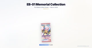 EB-01 ONE PIECE CARD GAME Memorial Collection booster box featured image
