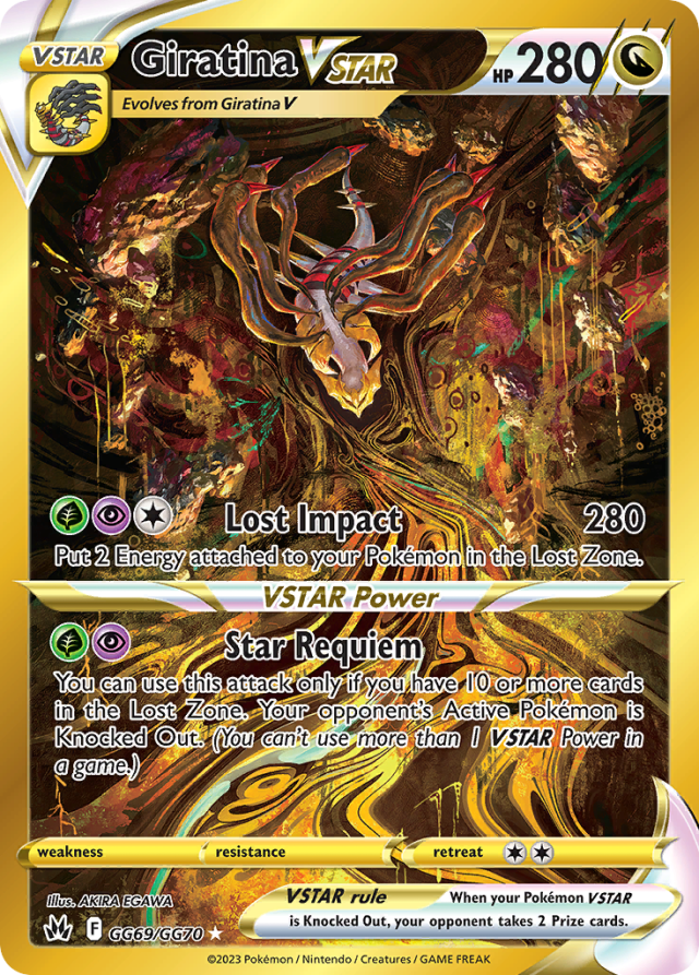 Giratina VSTAR Ultra Rare from S12A VSTAR Universe