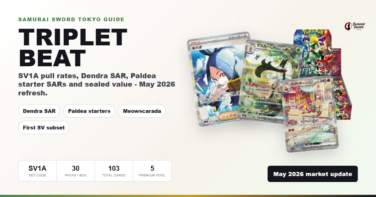 SV1A Triplet Beat Pull Rates, Best Cards & Box Value - 2026 Guide
