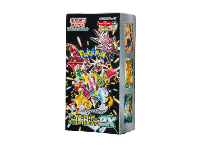 Shiny Treasure ex SV4a booster box sealed with shrink wrap