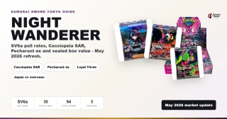 Night Wanderer SV6a pull rates and best cards guide