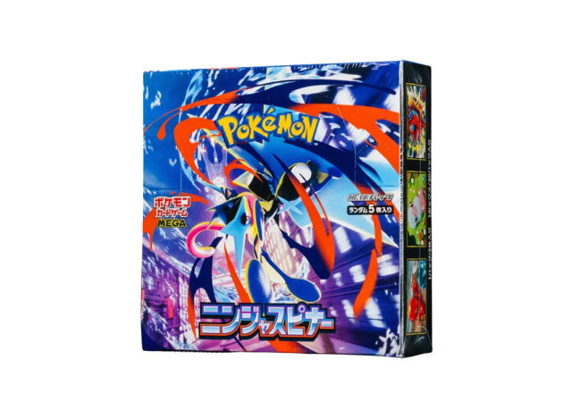 Ninja Spinner M4 Japanese Pokemon booster box sealed