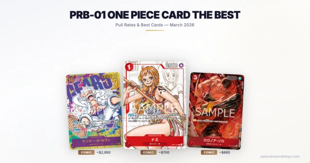 PRB-01 ONE PIECE CARD THE BEST premium booster box with Gold DON cards