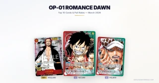 OP-01 Romance Dawn booster box with Shanks Manga Rare and top chase cards