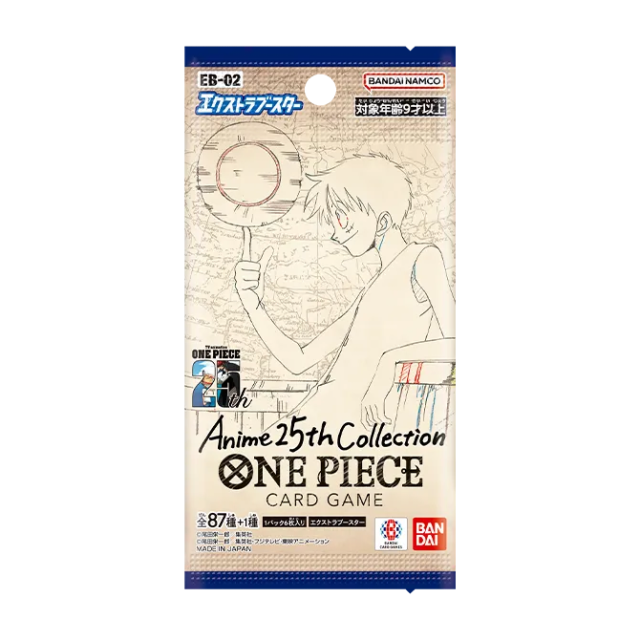 EB-02 Anime 25th Collection booster box Japanese version
