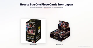 Japanese One Piece Card Game booster boxes ready for international shipping — 2026 buying guide