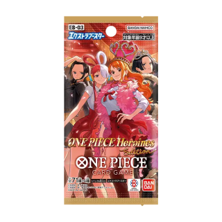 EB-03 Heroines Edition booster box Japanese and English versions