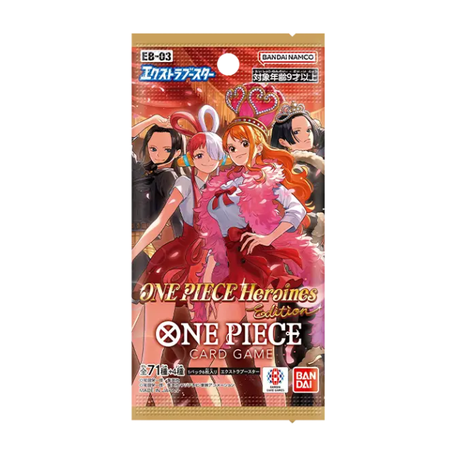EB-03 Heroines Edition booster box Japanese and English versions
