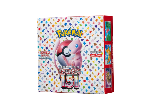 Pokemon Card 151 sv2a sealed booster box with shrink wrap