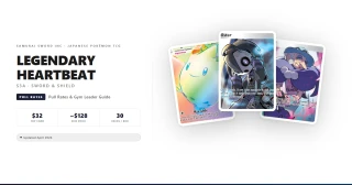 S3a Legendary Heartbeat booster box with Togekiss VMAX 레인보우 and Allister SR