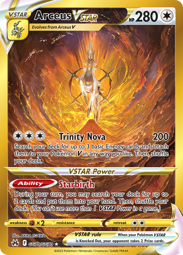 Arceus VSTAR Ultra Rare from S12A VSTAR Universe