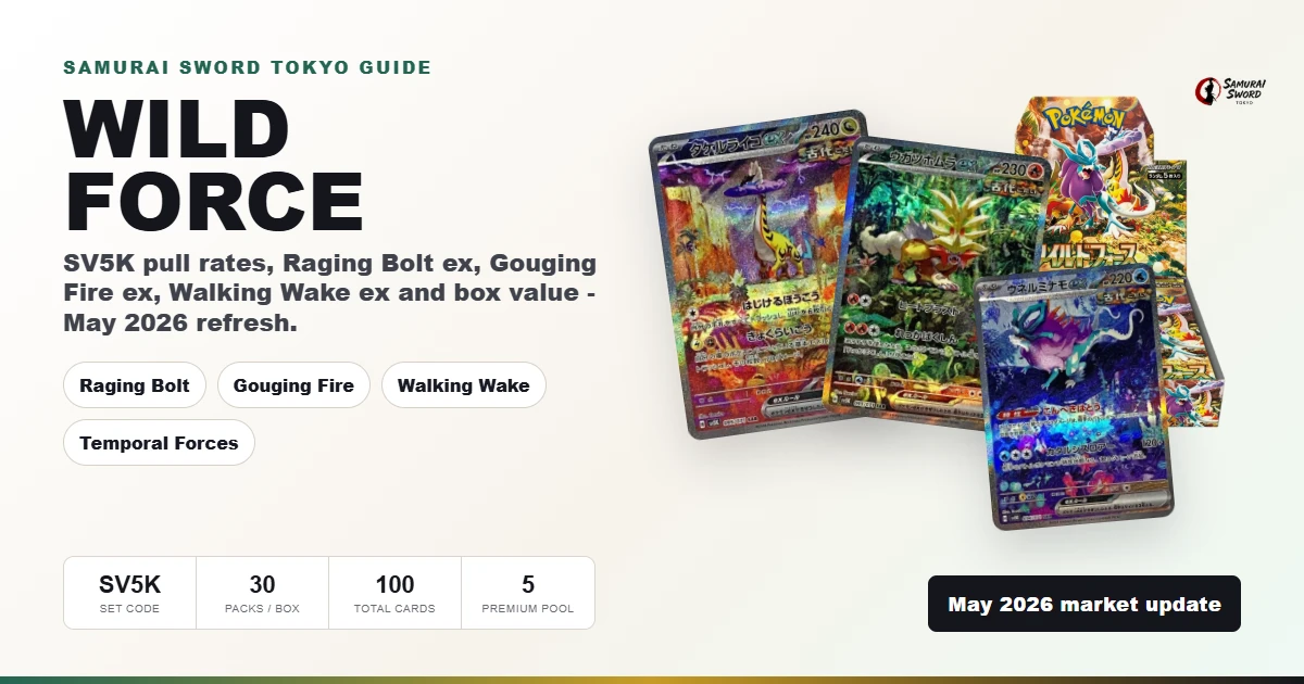 SV5K Wild Force Pull Rates, Best Cards & Box Value - 2026 Guide