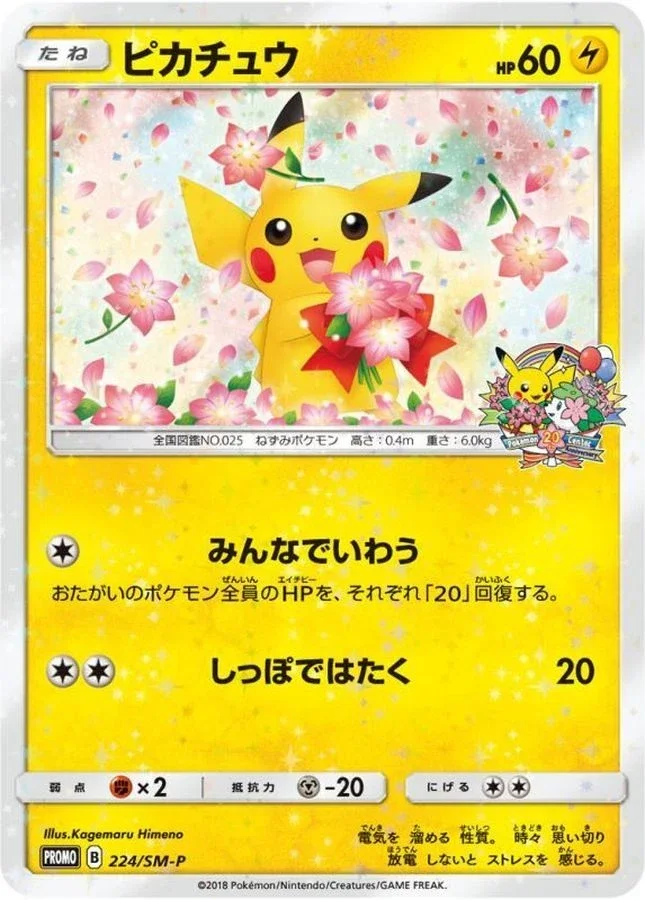 PSA10 Pikachu 224/SM-P PROMO