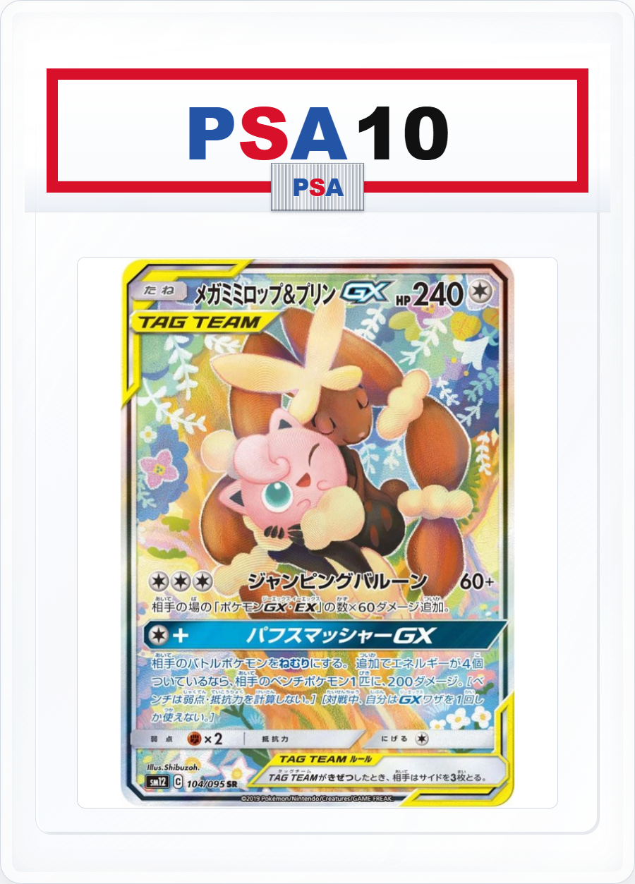 PSA10 Mega Zygarde ex 104/095 SA