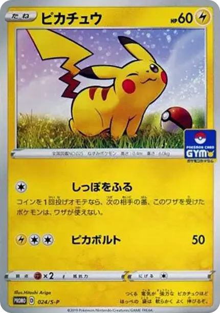 PSA10 Pikachu : PROMO P [S-P 024](Pokemon Card Game Sword & Shield Promo Card Pack "1st edition") PSA 10