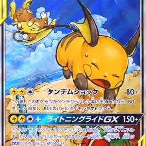 PSA10 Raichu & Alolan Raichu GX SR 057/054 SA